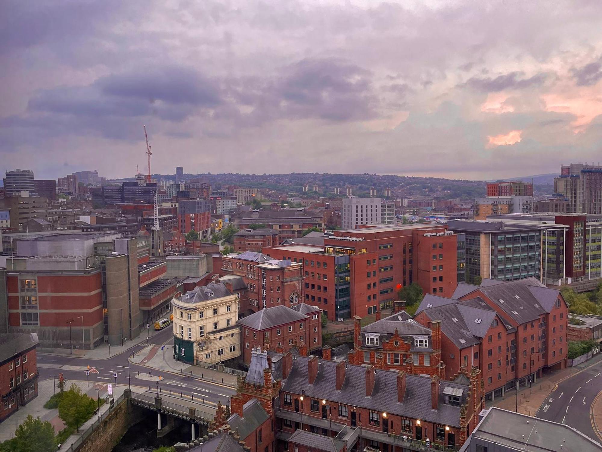 Penthouse Gem, Central, Scenic Views, Stylish, Modern, City Centre 2Br Sheffield Extérieur photo