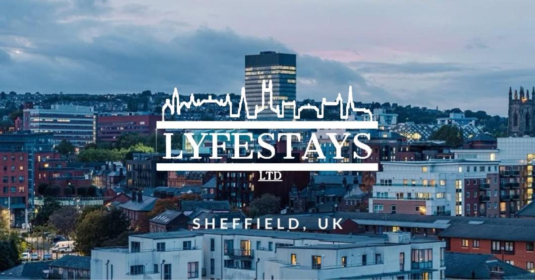 Penthouse Gem, Central, Scenic Views, Stylish, Modern, City Centre 2Br Sheffield Extérieur photo